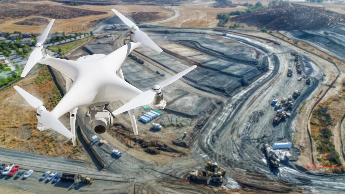 Dron snima terensku površinu za geodetske analize u Karlovačkoj županiji